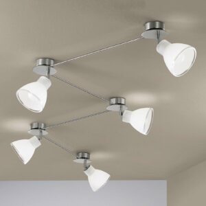 5-lamppuinen kattovalaisin Campana