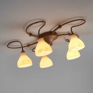 5-osainen kattovalaisin Mattia maalaistyyliä