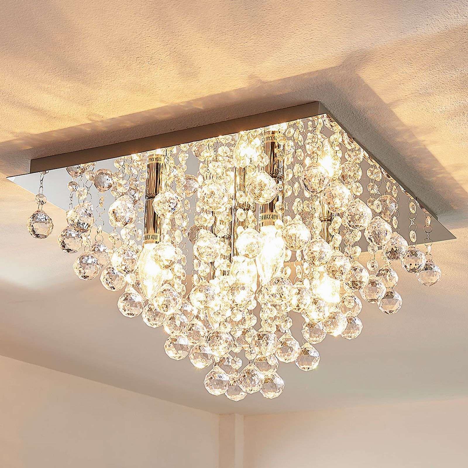 Annica - kulmikas akryylikoristeltu kattovalaisin