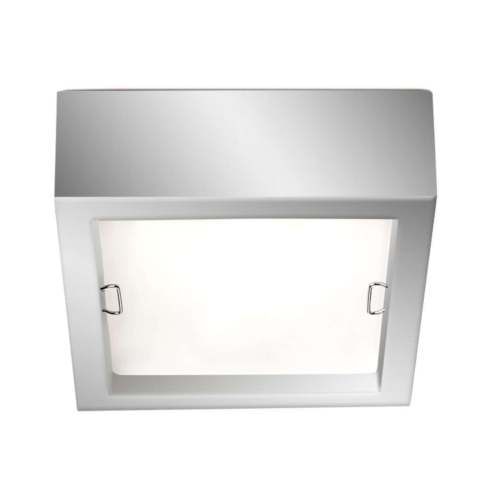 Neliömäinen kattovalaisin Esferic – matta nikkeli