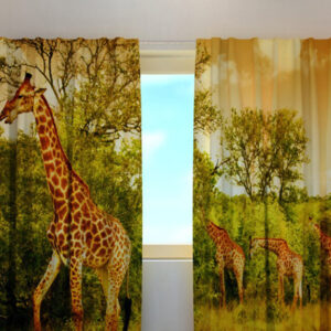 Pimennysverho GIRAFFES 240x220 cm