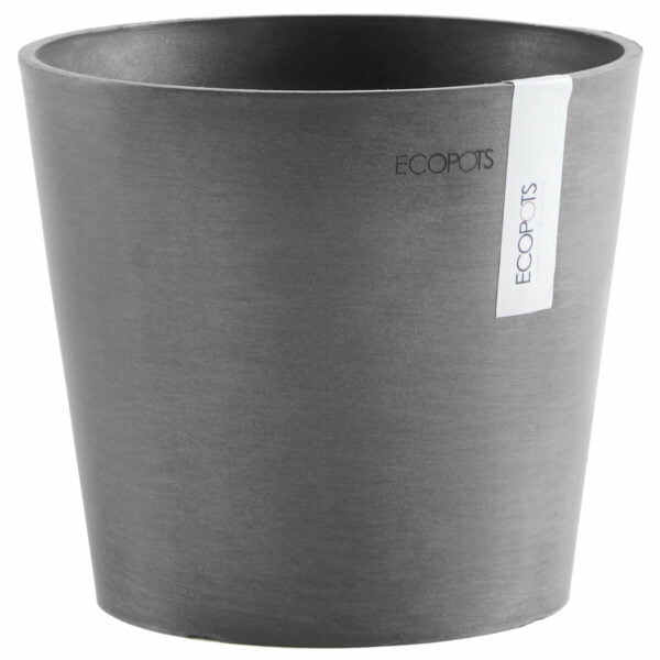 Ecopots Amsterdam mini ruukku 17 cm harmaa