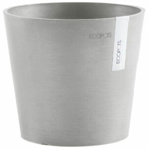 Ecopots Amsterdam mini ruukku 17 cm valkoharmaa