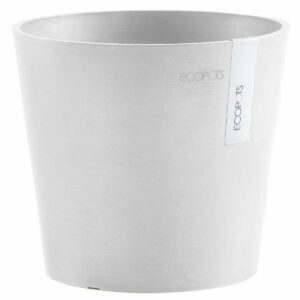 Ecopots Amsterdam mini ruukku 17 cm valkoinen