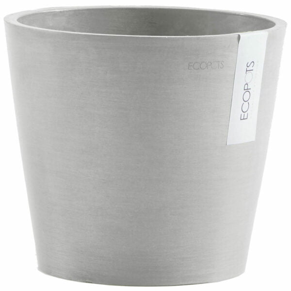 Ecopots Amsterdam ruukku 20 cm valkoharmaa