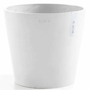 Ecopots Amsterdam ruukku 30 cm valkoinen