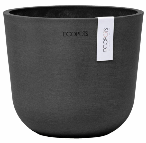 Ecopots Oslo mini ruukku Ø16 cm tummanharmaa