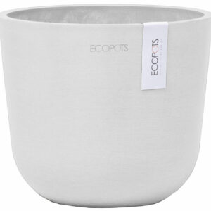 Ecopots Oslo mini ruukku Ø16 cm valkoinen