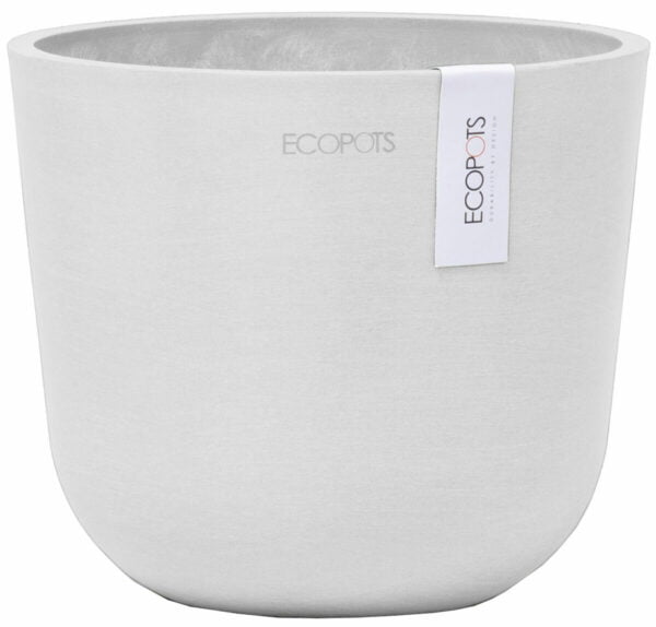 Ecopots Oslo mini ruukku Ø16 cm valkoinen