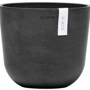 Ecopots Oslo mini ruukku Ø19 cm tummanharmaa