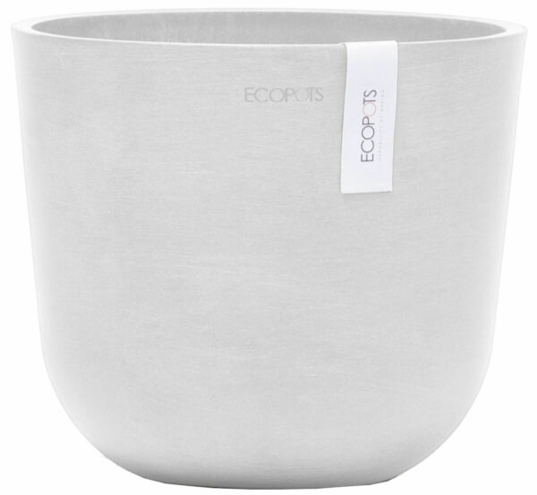 Ecopots Oslo mini ruukku Ø19 cm valkoinen