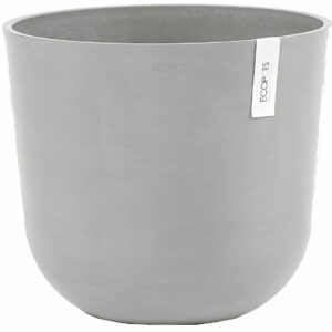 Ecopots Oslo ruukku 35 cm valkoharmaa