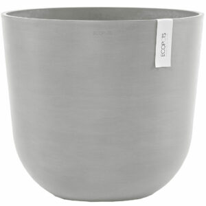 Ecopots Oslo ruukku Ø45 cm valkoharmaa