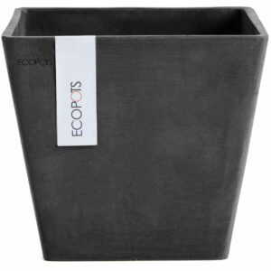 Ecopots Rotterdam ruukku 20 cm tummanharmaa