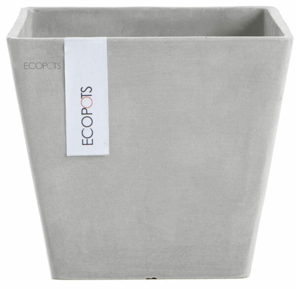 Ecopots Rotterdam ruukku 20 cm valkoharmaa