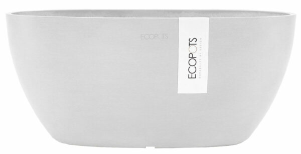 Ecopots Sofia ruukku 30 cm valkoinen