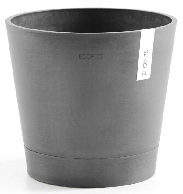 Ecopots Venetsia ruukku 30 cm harmaa