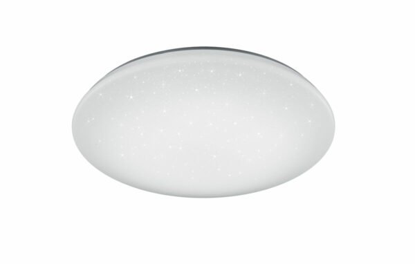 Trio Fuji LED-plafondi 76 cm 40 W valkoinen tähtiefekti