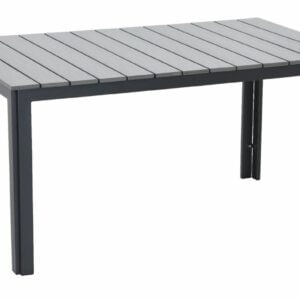 Brafab Patio aintwood ruokapöytä 149x92 cm antrasiitti/harmaa