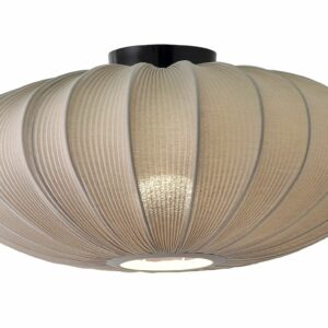 Aneta Lighting Mamsell kattoplafondi Ø55 cm harmaa