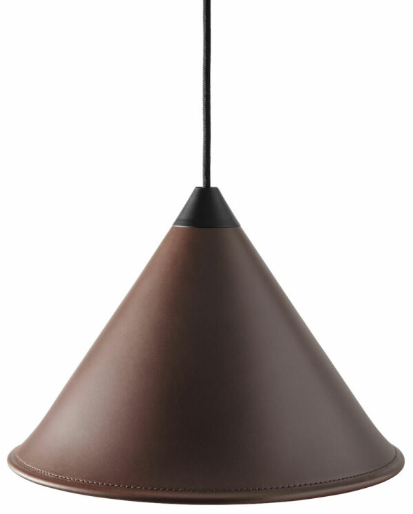 Cuero Design Namibia kattovalaisin Chocolate 45 cm, musta