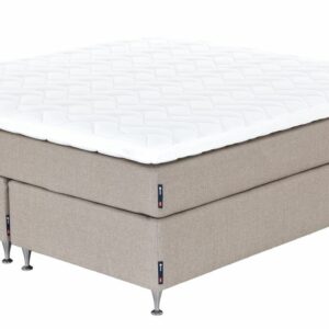 Unia Kulta jenkkisänkypaketti 160x200 L Stylex, beige Samoa 1, shampanja jaloill