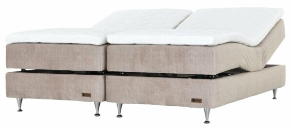 Unia Platina moottorisänkypaketti 160 M/XL Stylex, shampanja jalat, beige Voque