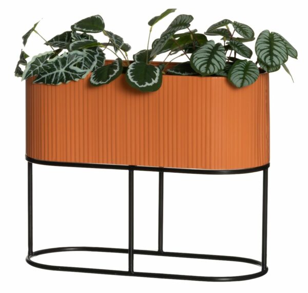 4Living Eden ovaali kukkateline 40 cm terrakotta