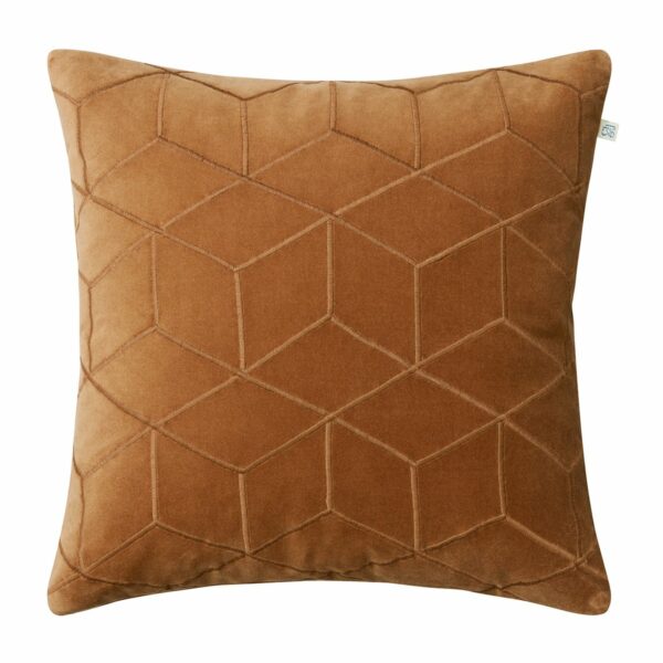 Chhatwal & Jonsson Vir tyynyliina 50x50 cm Cognac