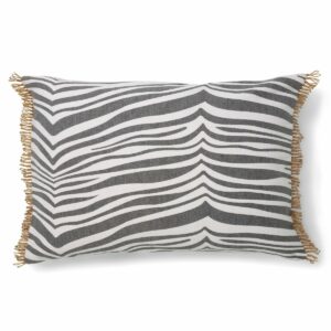 Classic Collection Zebra tyyny 40x60 cm Titanium (harmaa)