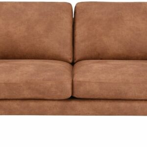 Classic sohva 2,5-istuttava konjakinruskea, Colorado 03, Jalka J-138 musta