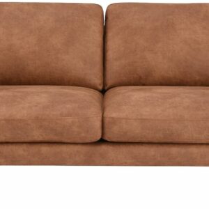 Classic sohva 2,5-istuttava konjakinruskea, Colorado 03, Jalka J-173 musta Metal