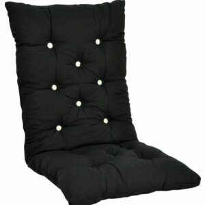 Fritab, Högvik Korkea Flock-tyyny Musta Dralon