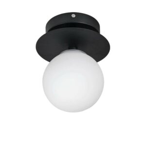 Globen Lighting - Art Deco 24 Seinä-/Kattovalaisin IP44 Black/White