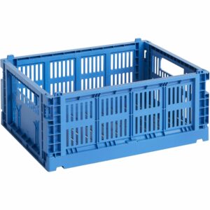 HAY Colour Crate säilytyslaatikko medium, electric blue