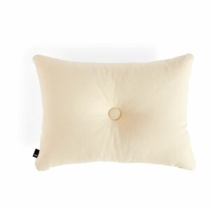 HAY Dot Cushion Tasainen 1 Dot tyyny 45x60 cm Ivory