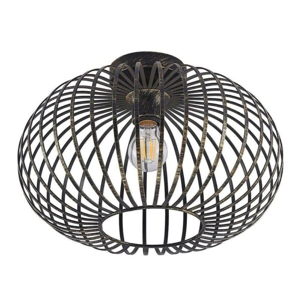 Lindby - Rosalea Kattovalaisin Black/Brass