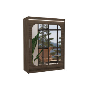 Liukuovikaappi Clarksville I 150 cm + LED