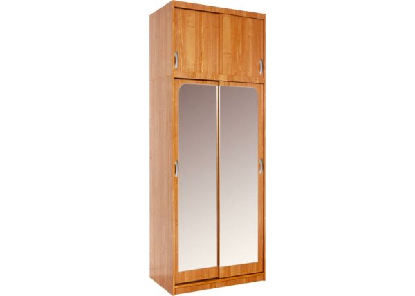 Liukuovikaappi Court 100 cm peilillä
