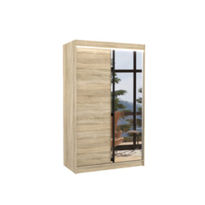 Liukuovikaappi Reine I 120 cm + LED