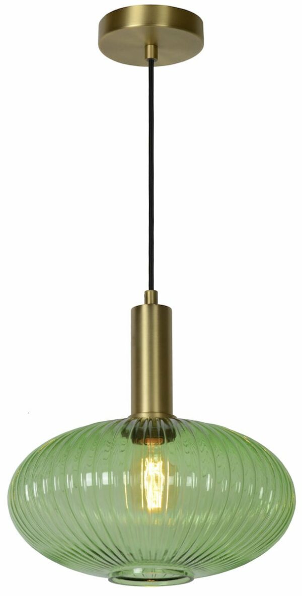 Lucide Maloto riippuvalaisin Ø30 cm vihreä