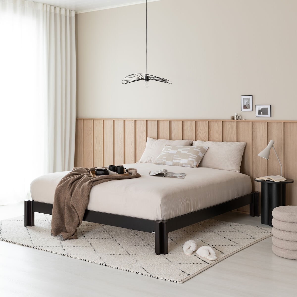 Mori sänky 160x200 cm, wenge