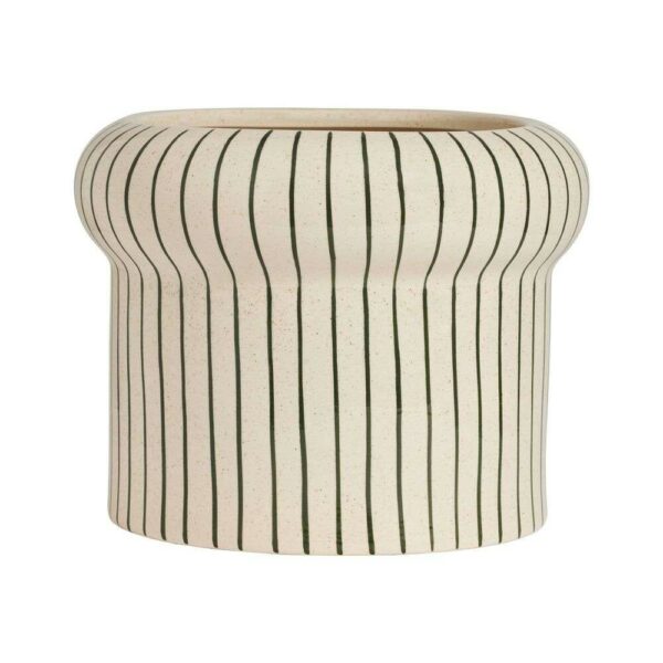 OYOY Living Design - Aki Pot Large Off-White/Dark Green