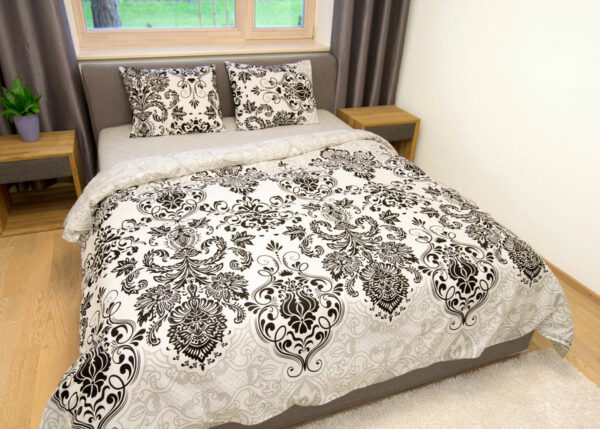 Pussilakanasetti Luxury Grey 220x210 cm