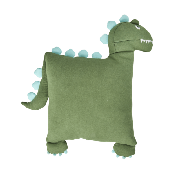 RICE Rice tyyny dinosaurus 48x52 cm Green