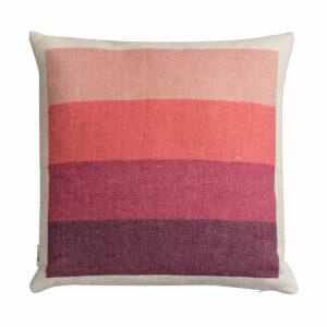 Røros Tweed Åsmund bold tyyny 50x50 cm Pink-green