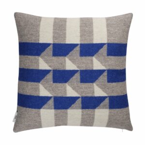 Røros Tweed Kvam tyyny 50x50 cm Blue