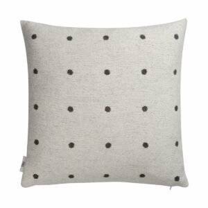 Røros Tweed Pastille tyyny 50x50 cm Black and white