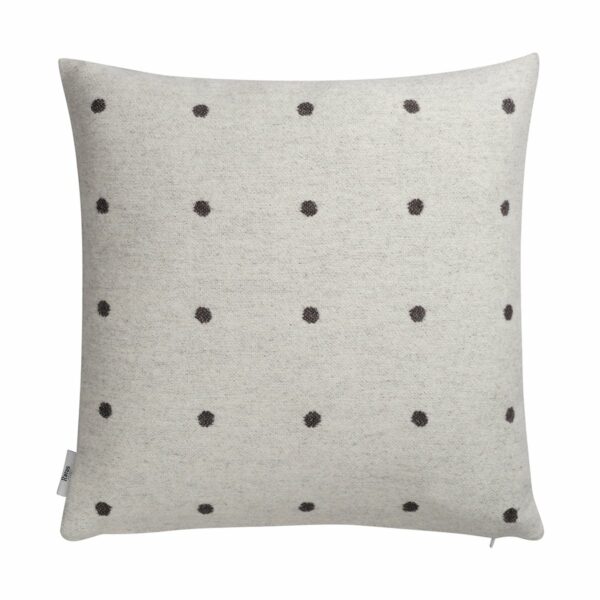 Røros Tweed Pastille tyyny 50x50 cm Black and white