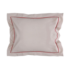 Sagaform Carl tyynyliina 50x60 cm Beige-viininpunainen